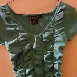 Beautiful ribbed knit shell